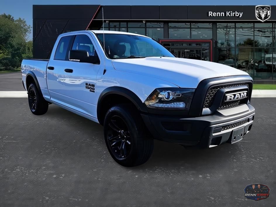 White 2022 RAM 1500 Pickup Truck Four-Wheel Drive Automatic
