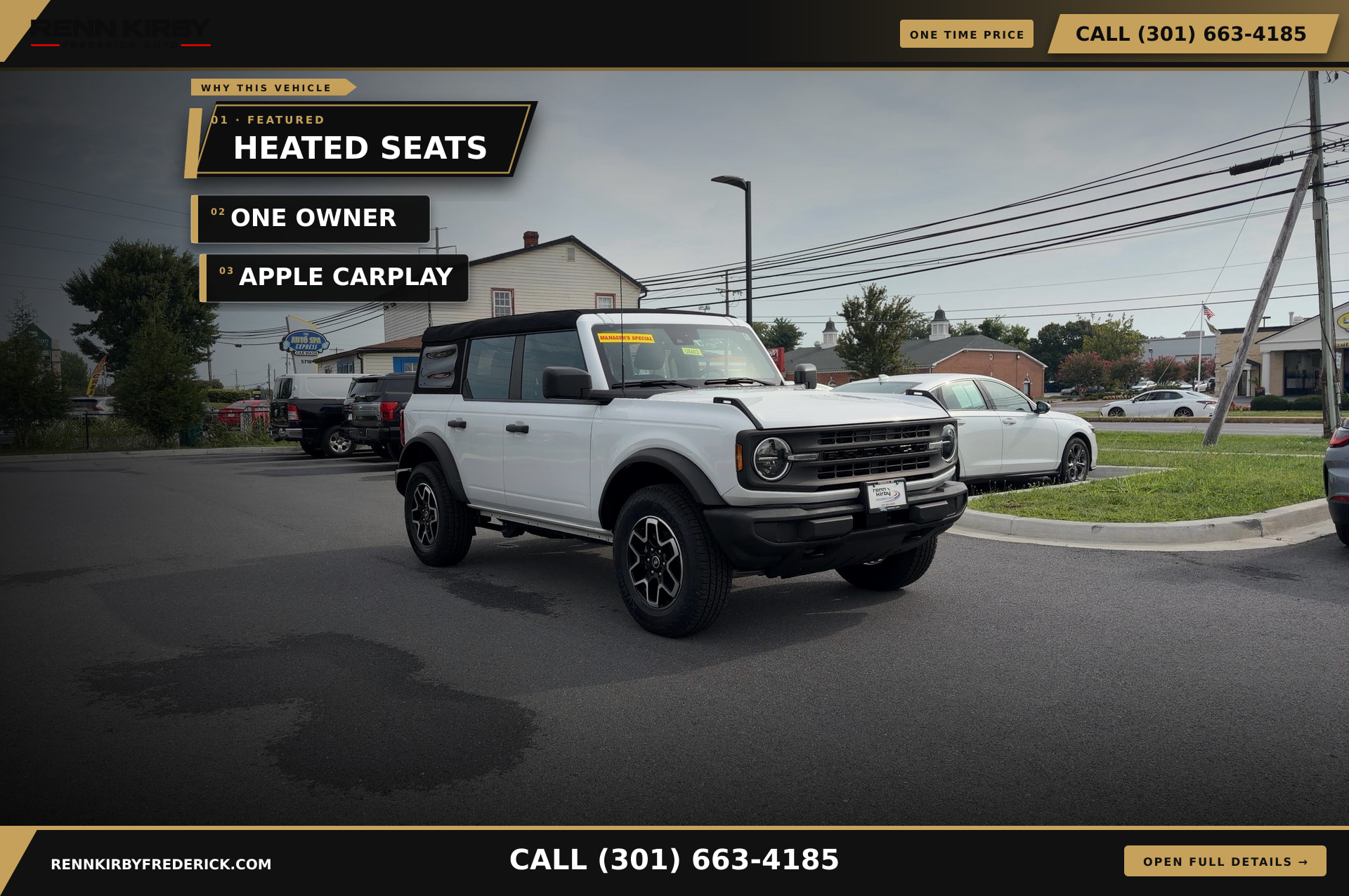 2023 FORD Bronco Base, Big Bend, Black Diamond, Outer Banks