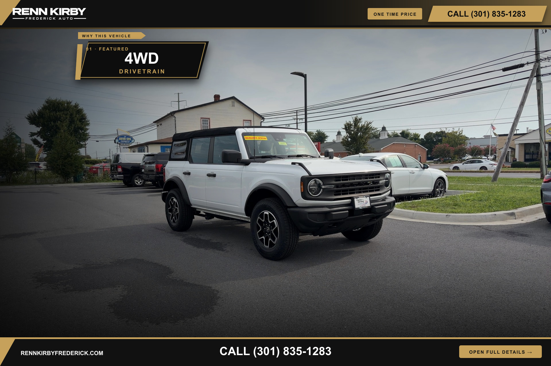 2023 FORD Bronco Base, Big Bend, Black Diamond, Outer Banks