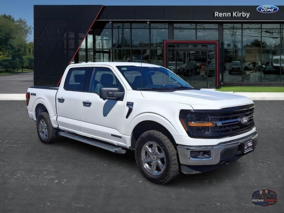 Oxford White 2024 Ford F-150 Pickup Truck Four-Wheel Drive Automatic