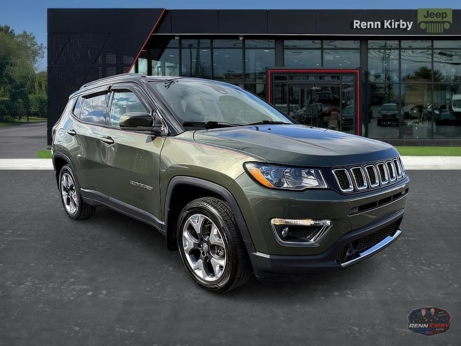 Green 2020 Jeep Compass SUV / Crossover Four-Wheel Drive Automatic