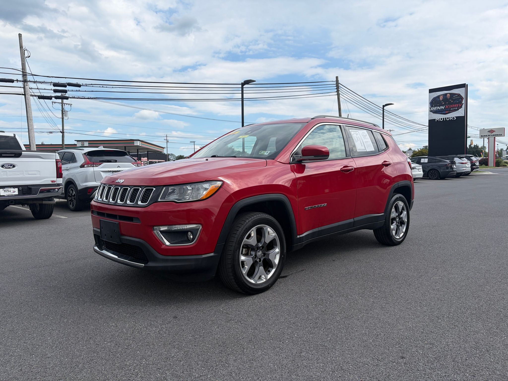 Used 2021 Jeep Compass Limited with VIN 3C4NJDCBXMT550273 for sale in Frederick, MD