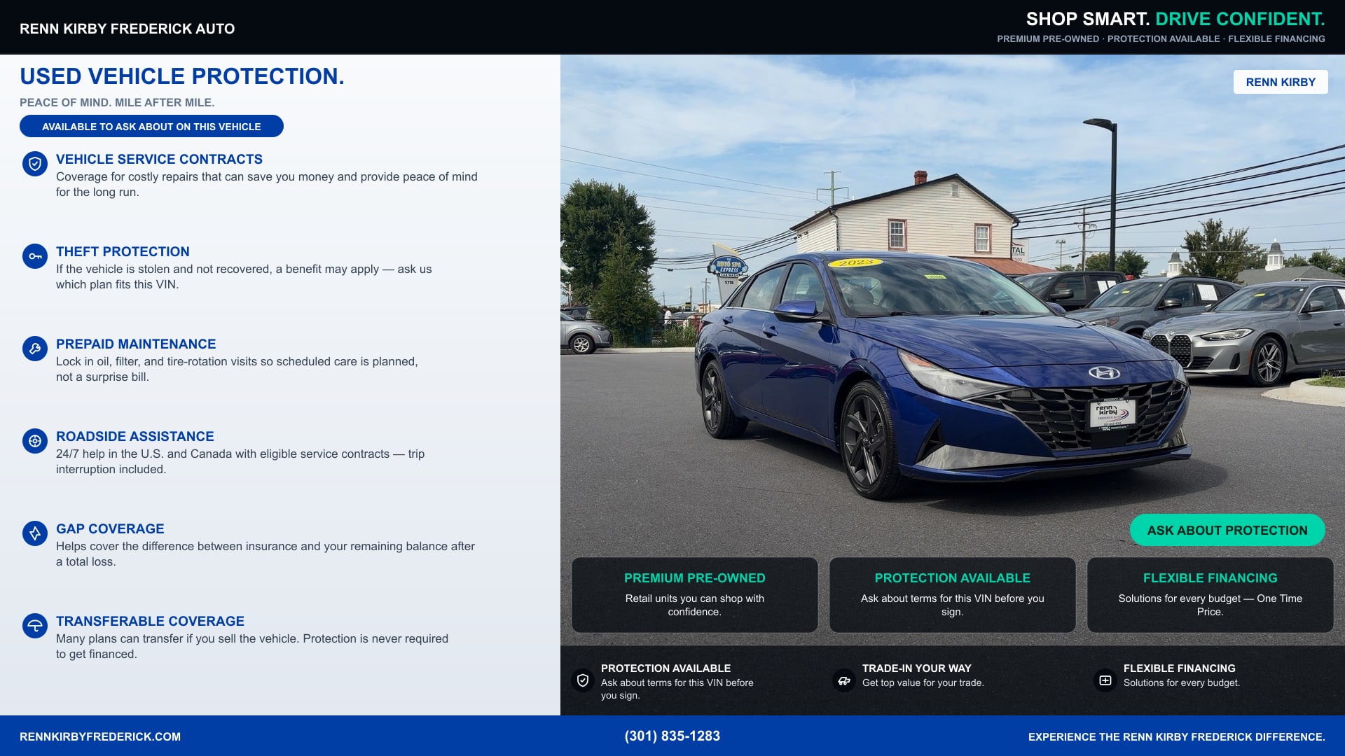 Blue 2023 Hyundai Elantra Sedan Front-Wheel Drive Automatic