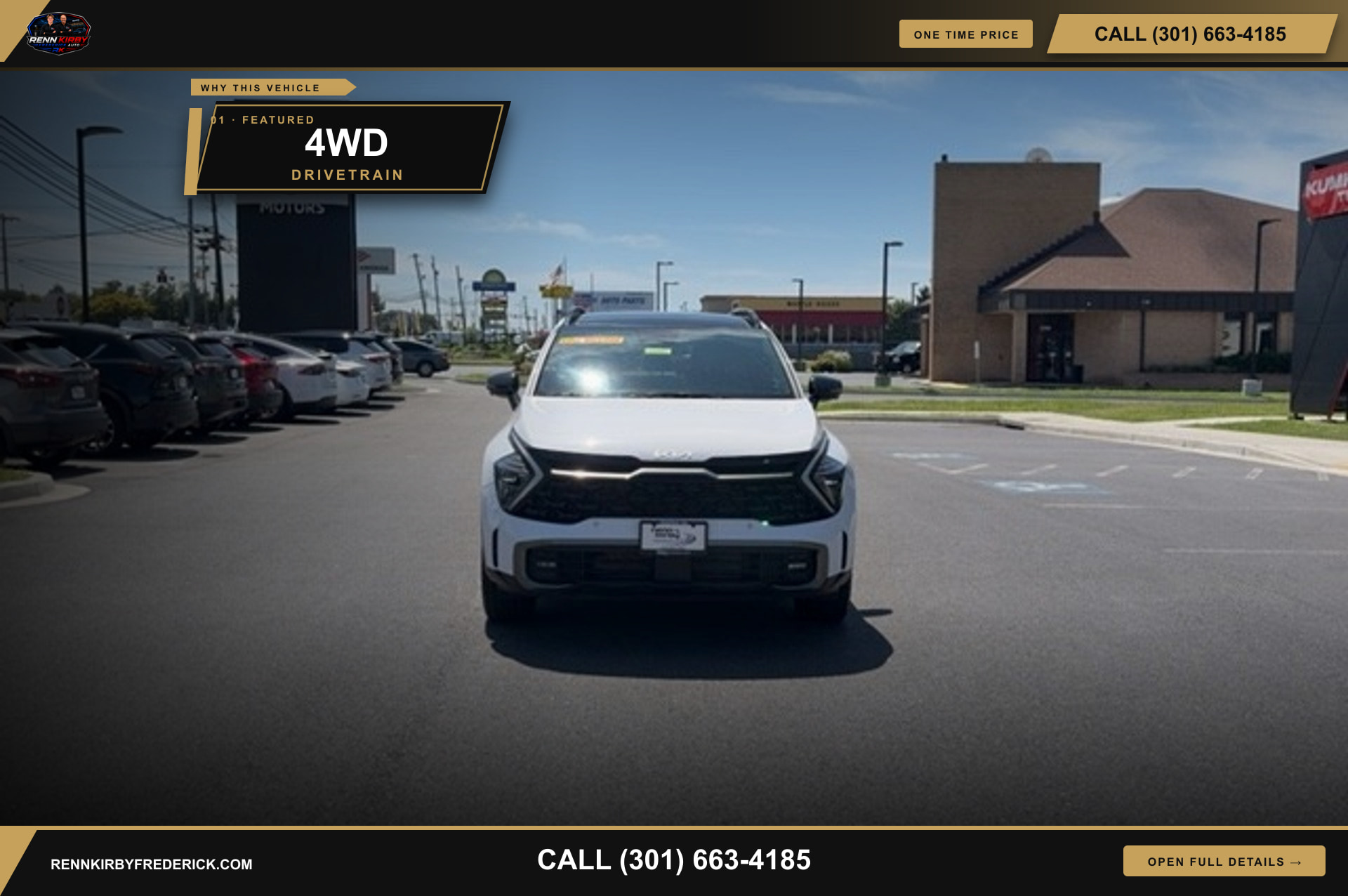 White 2024 Kia Sportage SUV / Crossover All-Wheel Drive