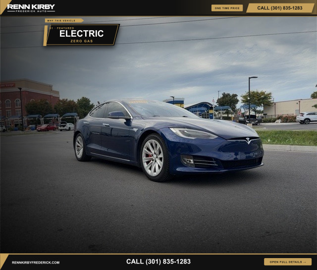 Blue 2016 Tesla Model S Sedan All-Wheel Drive 1-Speed Automatic