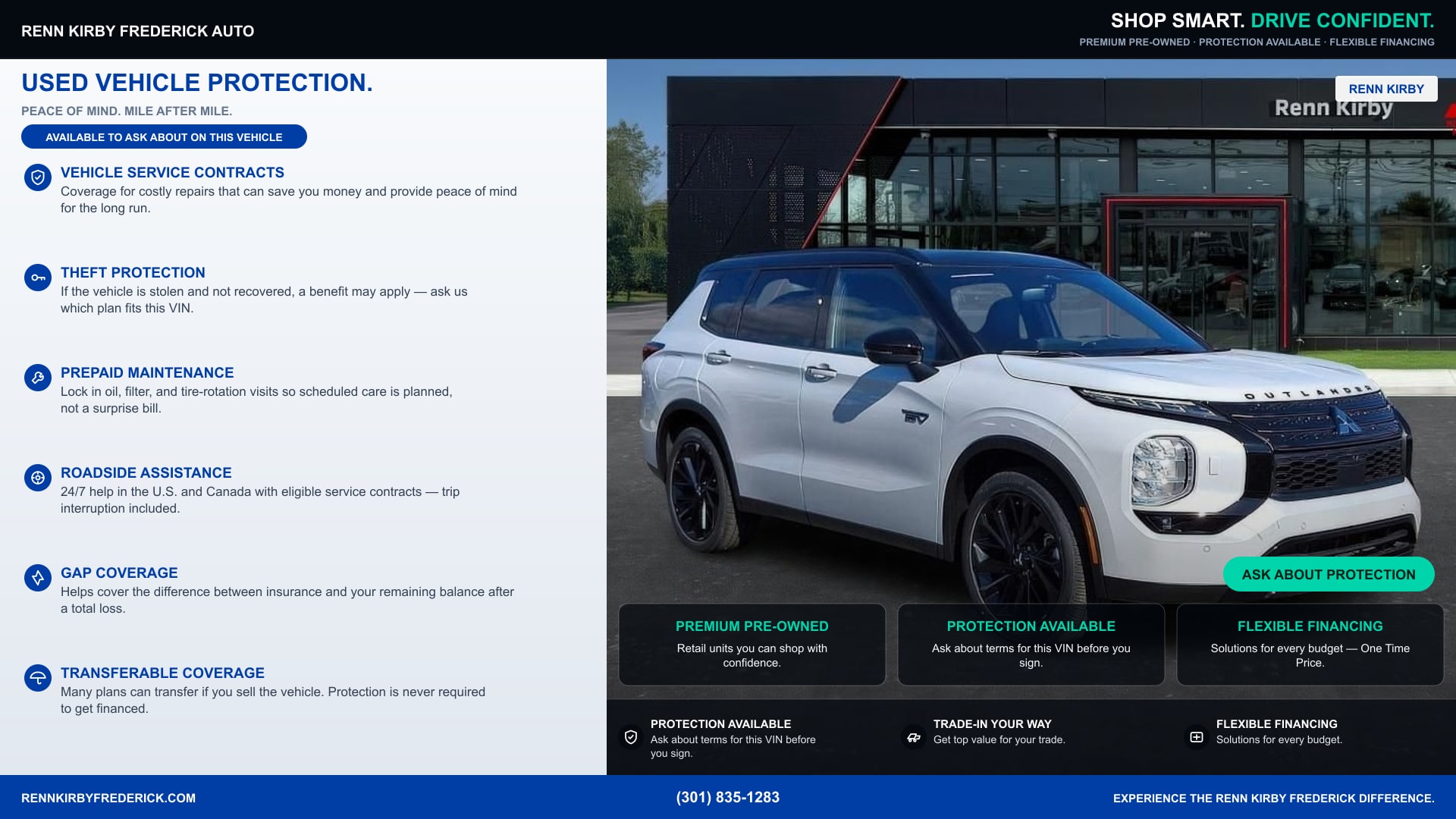White Diamond/Black Roof 2025 Mitsubishi Outlander Hybrid Plug-in SUV / Crossover All-Wheel Drive Automatic