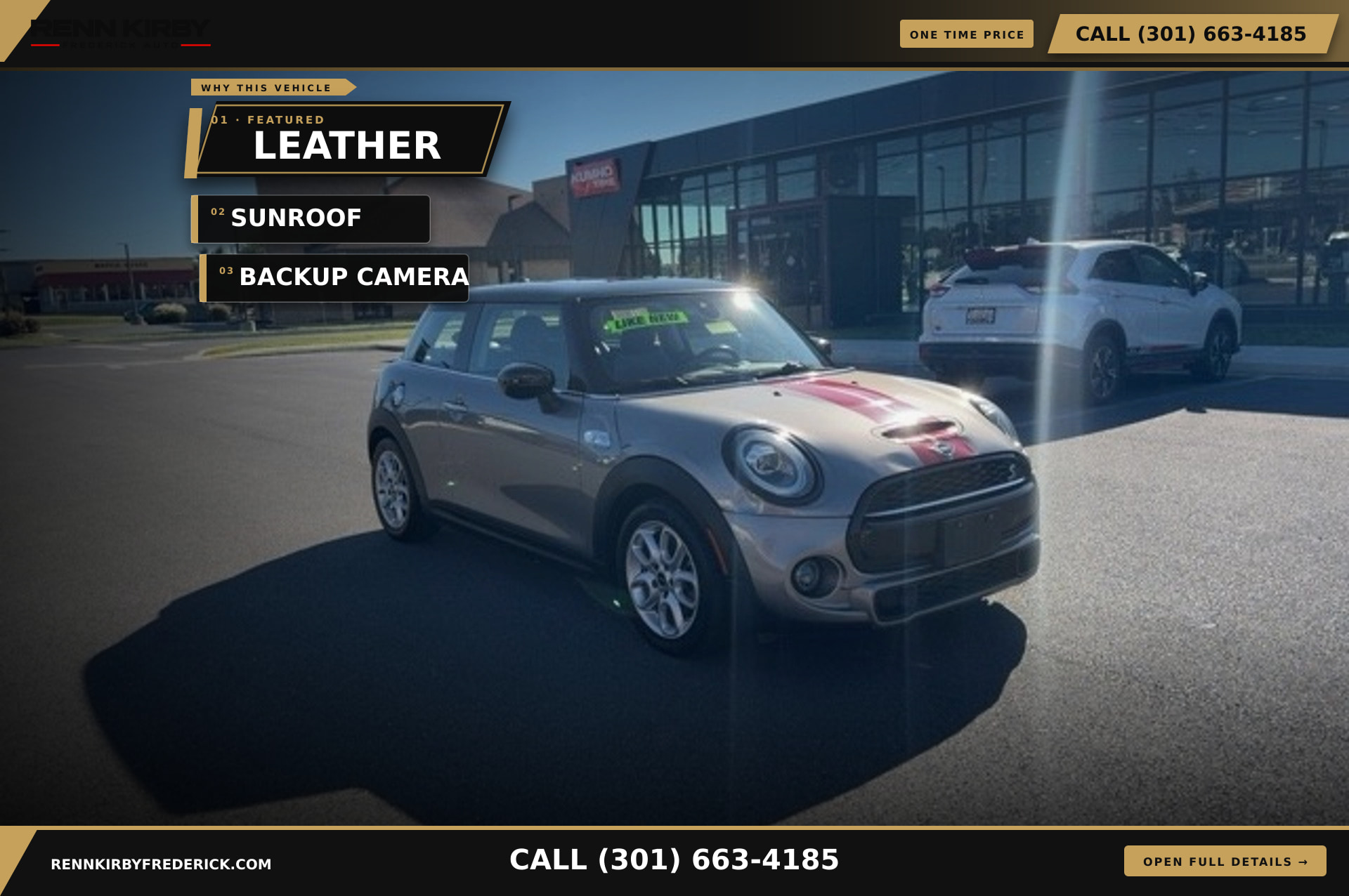 Silver 2021 MINI Cooper Hatchback Front-Wheel Drive