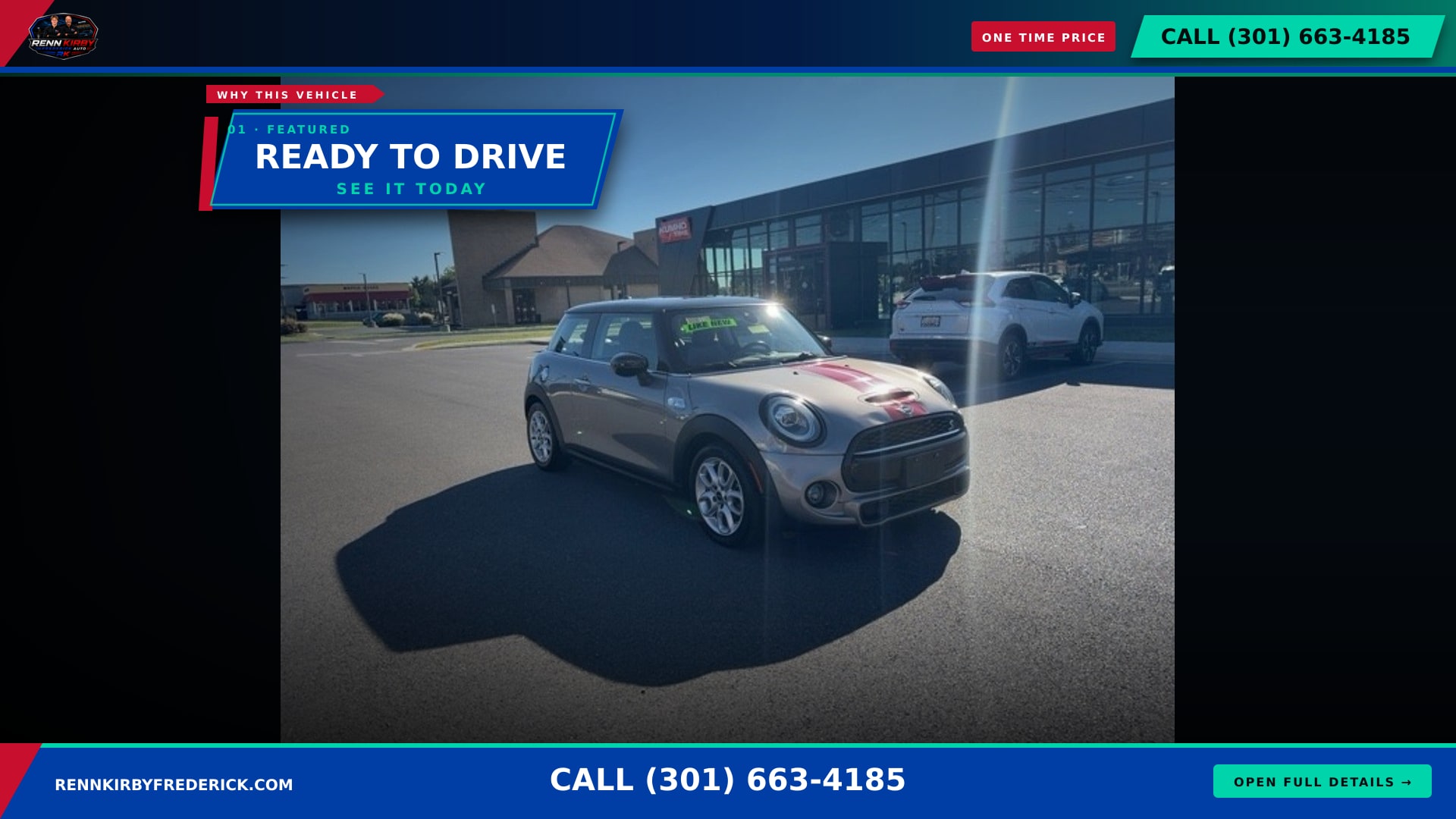 Silver 2021 MINI Cooper Hatchback Front-Wheel Drive 