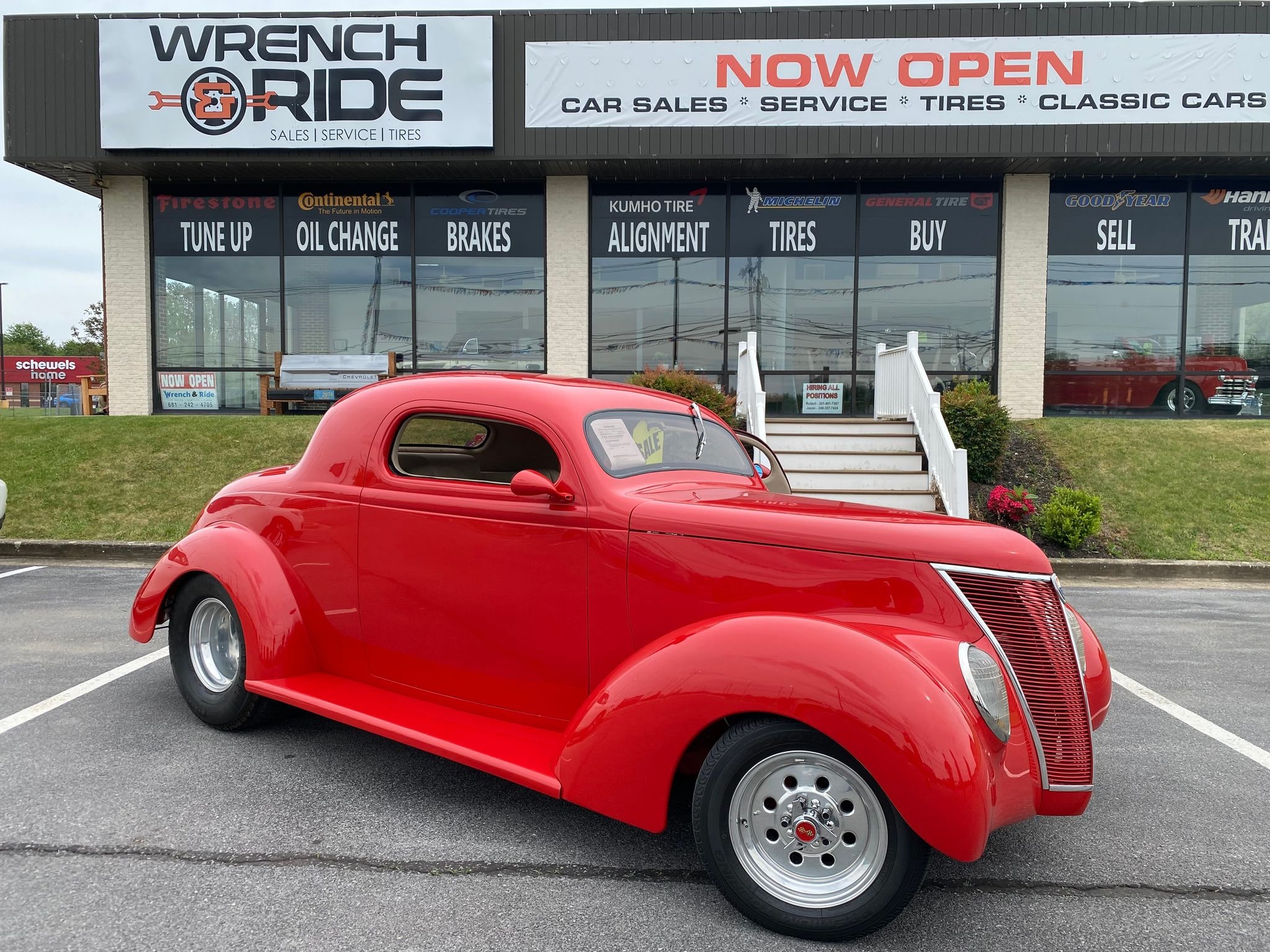 1936 Plymouth Fiberglass 3 Window Custom Coupe